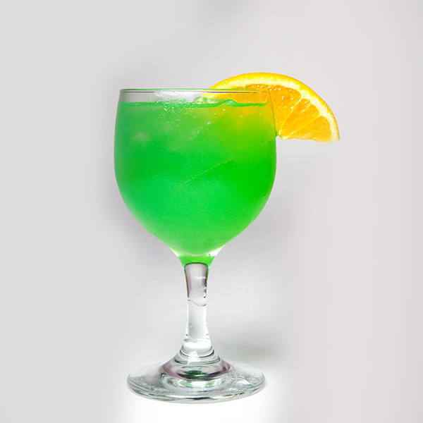 A drink at the Twin Brothers bar, Arawak Cay