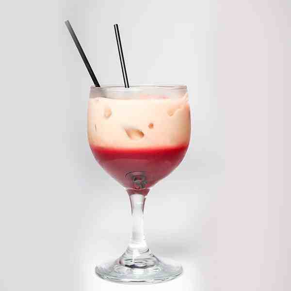 A drink at the Twin Brothers bar, Arawak Cay